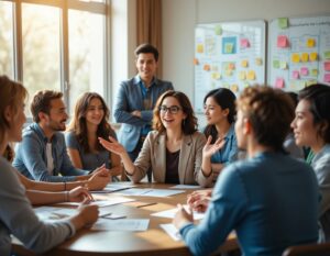 Liderazgo democrático empoderamiento y participación activa del equipo en decisiones