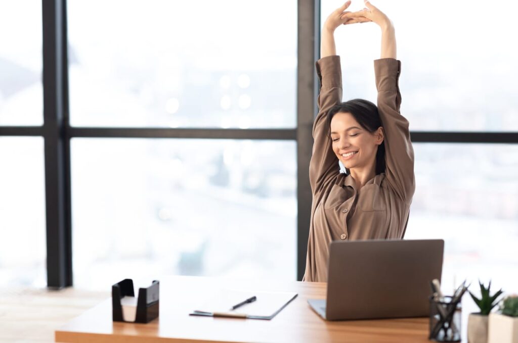 ambiente de trabajo positivo