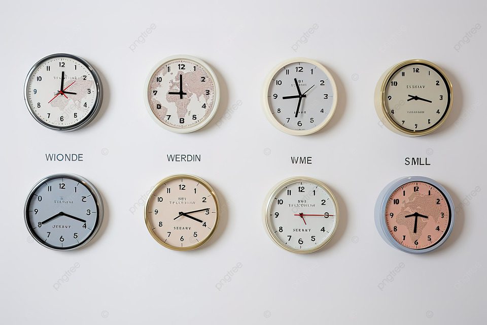 calendario y reloj