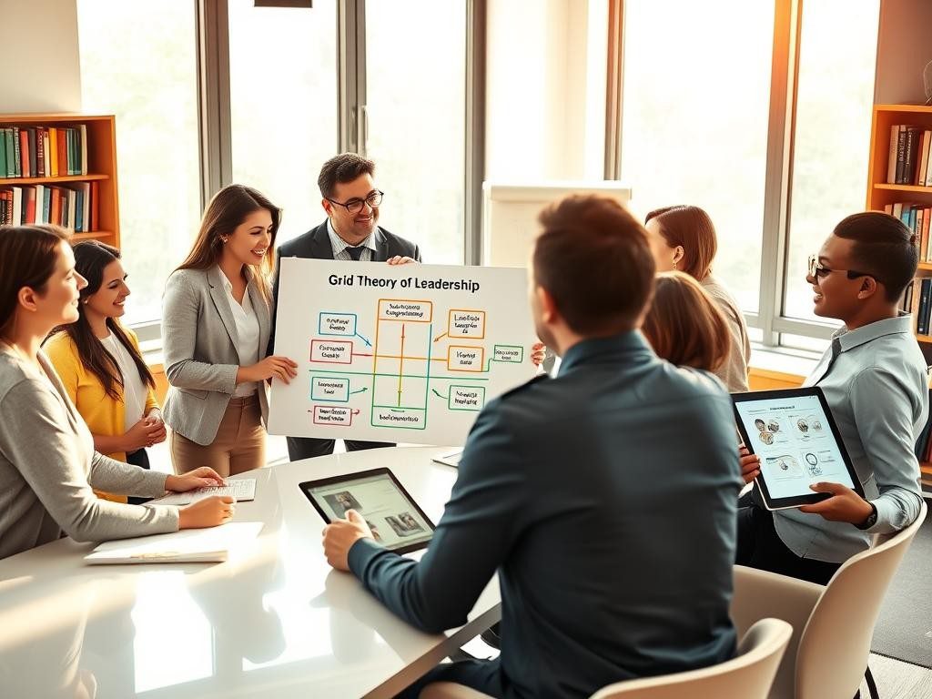 equipo diverso en oficina luminosa discute estrategia y liderazgo con entusiasmo