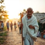Mahatma Gandhi: El Liderazgo de la No Violencia y la Resiliencia en la Historia