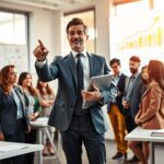 Líder visionario y estratégico impulsa innovación y crecimiento en su organización