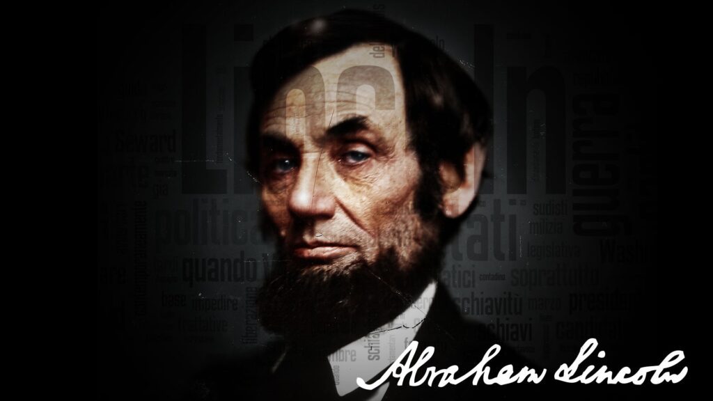 retrato de abraham lincoln