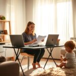Cómo organizar eficazmente tu tiempo para equilibrar trabajo y hogar en casa