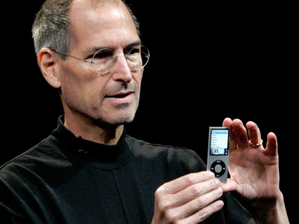 steve jobs en accion